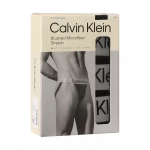 3PACK pánske jocksy Calvin Klein čierné (NB4121-UB1) S