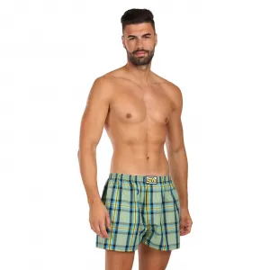 3PACK pánske trenky Styx klasická guma viacfarebné (3A110103) S, trenírky