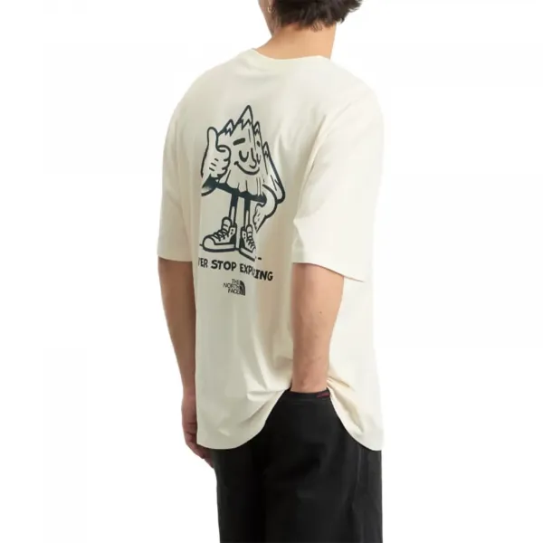 The North Face Mountain Fun Oversized T-Shirt "White Dune" (NF0A8F2NQLI)