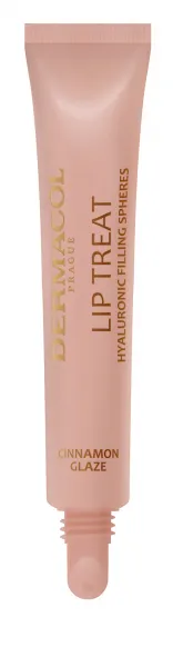 Dermacol Lip Treat hydratačný lesk na pery odtieň 2 Cinnamon Glaze (Vanilla & Cinnamon) 10 ml