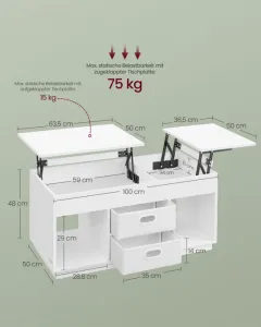 Konferenčný stolík LCT210W01