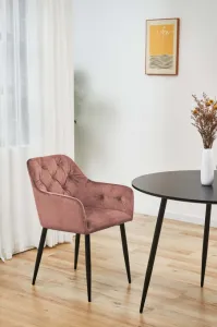 Set dvoch jedálenských stoličiek SJ.030 pudrovo ružové