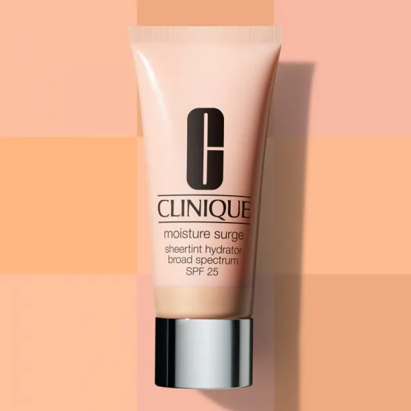 Clinique Moisture Surge™ Sheertint Hydrator SPF 25 tónujúci hydratačný krém SPF 25 odtieň Universal Light 40 ml
