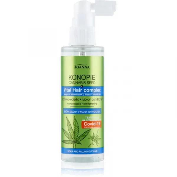Joanna Cannabis Seed Rub - On Conditioner kondicionér v spreji proti padaniu vlasov 100 ml