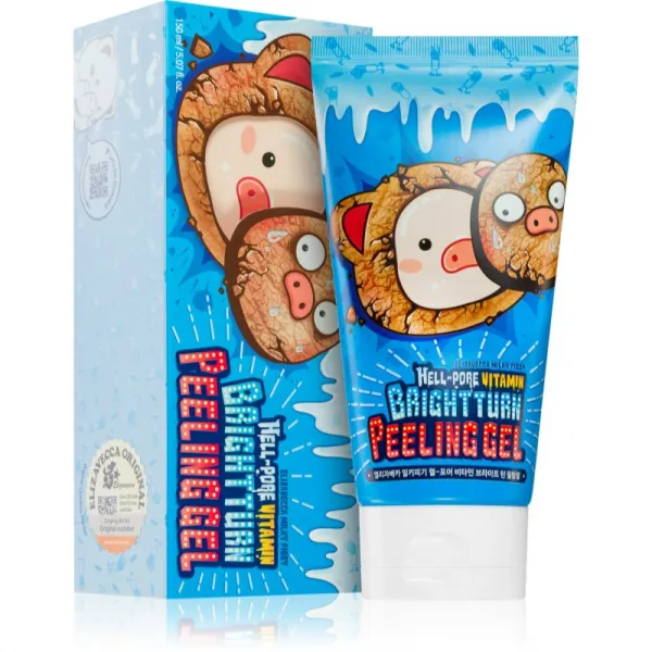 Elizavecca Milky Piggy Hell-Pore Vitamin Brightturn Peeling Gel hĺbkovo čistiaci peeling 150 ml