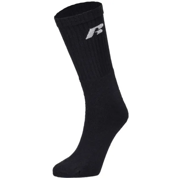 Russell Athletic SOCKS 3PPK Športové ponožky, čierna, veľkosť 43-46