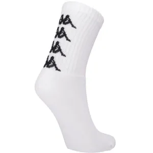 Kappa AUTHENTIC ORNEL KIDS 3P Detské ponožky, biela, veľkosť