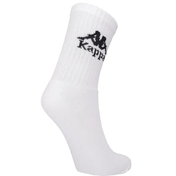 Kappa AUTHENTIC ORNEL KIDS 3P Detské ponožky, biela, veľkosť