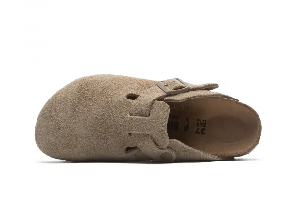 Birkenstock Boston Leve "Faded Khaki" (1025844)