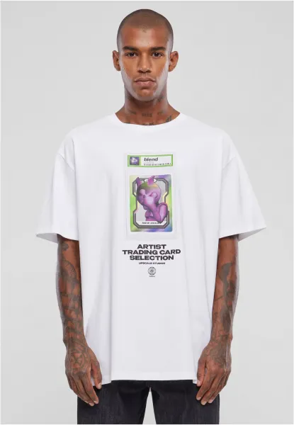 Men's T-shirt Blend Oversize White