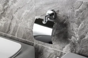 SAPHO - X-ROUND držák toaletního papíru s krytem, chrom XR702