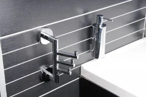 SAPHO - X-ROUND trojháček otočný, chrom XR211