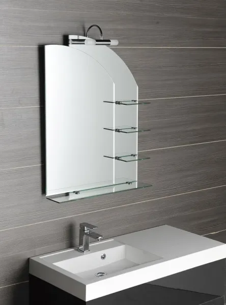 AQUALINE - WEGA zrcadlo s policemi 65x90cm 65028