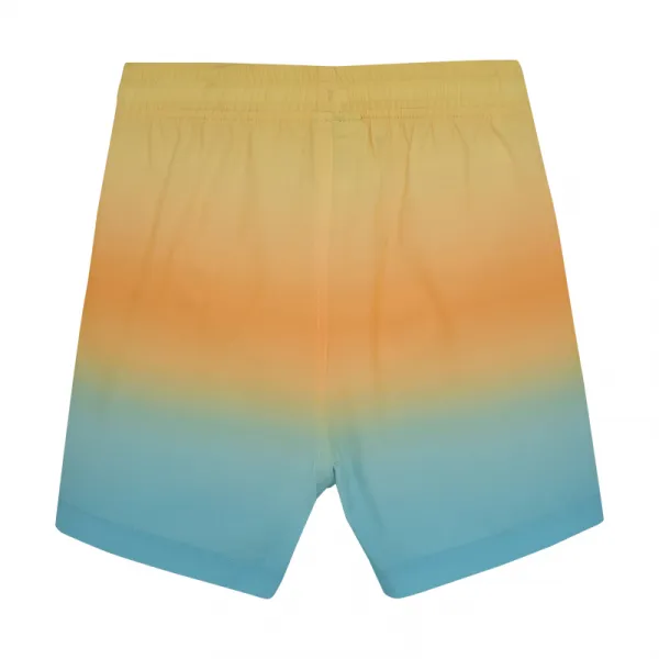Plavky COLOR KIDS Swim Shorts, AOP & Magic-3520-Orange Pop
