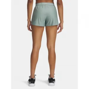 Dámske tréningové kraťasy UNDER ARMOUR Tech Play Up Shorts-GRN