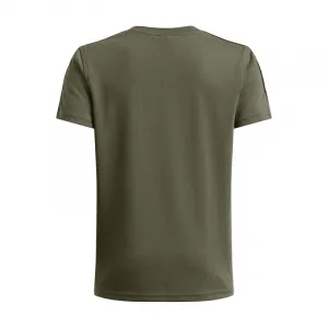 Chlapčenské tričko s krátkym rukávom UNDER ARMOUR UA B Sportstyle Taped SS-GRN