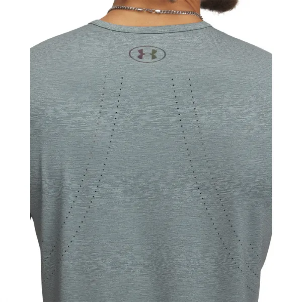 Pánske tréningové tričko s krátkym rukávom UNDER ARMOUR Vanish Elite Vent Prtd SS-GRN