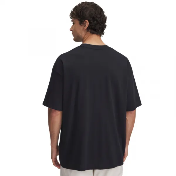 Pánske tričko s krátkym rukávom UNDER ARMOUR UA M HWT Hoops Hoopnotic SS-BLK