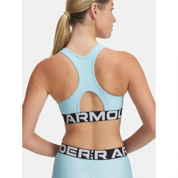 Dámska tréningová športová podprsenka UNDER ARMOUR UA HG Mid Branded-BLU