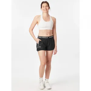 Dámske tréningové kraťasy UNDER ARMOUR Tech Play Up 2in1 Shorts-BLK