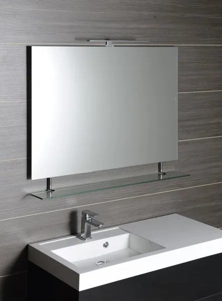 SAPHO - WEGA zrkadlo s policou 100x80cm 60092