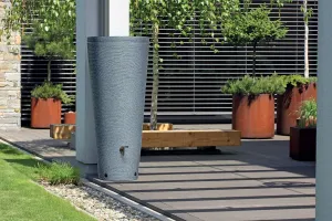 Prosperplast Sud na dažďovú vodu TUBUS 120 l granit