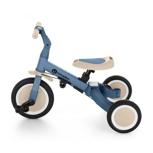 PETITEMARS Trojkolka Petite&Mars Turbo 5v1 Farba: Ocean Blue
