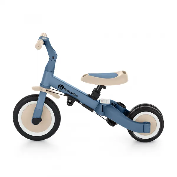 PETITEMARS Trojkolka Petite&Mars Turbo 5v1 Farba: Ocean Blue