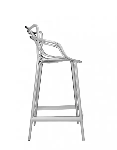 Barová stolička Masters METAL, v. 65 cm, viac farieb - Kartell Farba: chrome