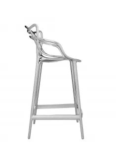 Barová stolička Masters METAL, v. 65 cm, viac farieb - Kartell Farba: chrome