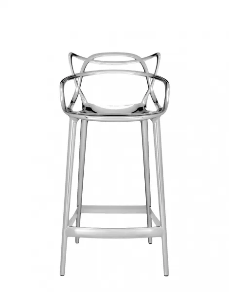 Barová stolička Masters METAL, v. 65 cm, viac farieb - Kartell Farba: chrome
