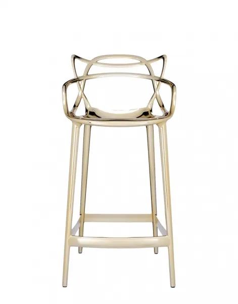 Barová stolička Masters METAL, v. 65 cm, viac farieb - Kartell Farba: chrome