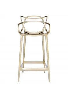 Barová stolička Masters METAL, v. 65 cm, viac farieb - Kartell Farba: chrome