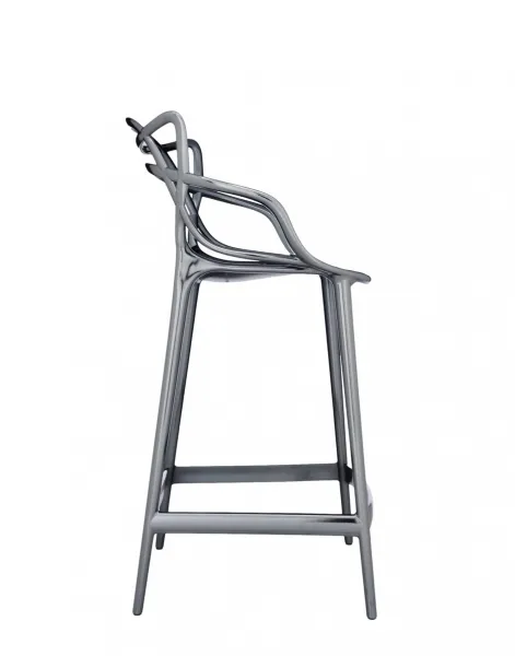 Barová stolička Masters METAL, v. 65 cm, viac farieb - Kartell Farba: chrome
