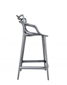 Barová stolička Masters METAL, v. 65 cm, viac farieb - Kartell Farba: chrome