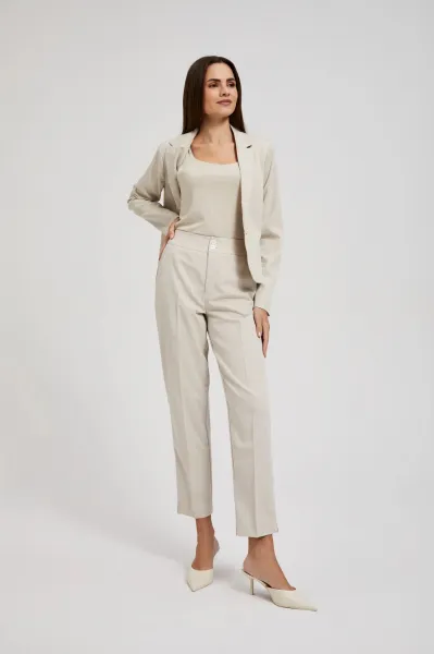 Marisse Women's Trousers L-Sp-4315 L.Beige