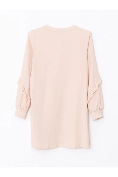 LC Waikiki Crew Neck Plain Long Sleeve Women's Tunic