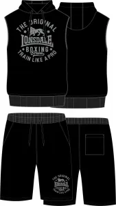 Lonsdale Men's sleeveless hoodie & shorts set regular fit