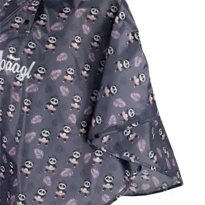 BAAGL PANDA Pršiplášť, tmavo sivá, veľkosť