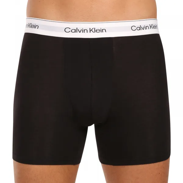 3PACK pánske boxerky Calvin Klein čierné (NB4394-VQX) M, trenky