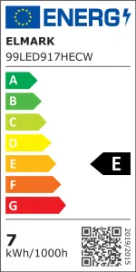 LEDprodukt LED žiarovka E14 7W studená biela - sviečka