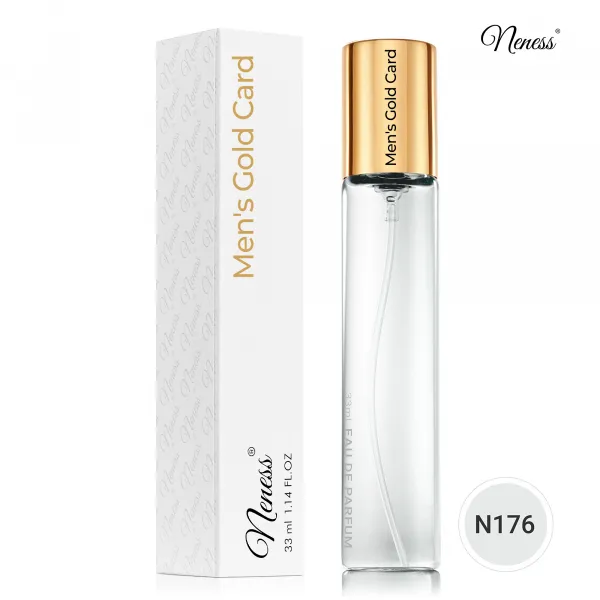 Neness Men'S Gold Card parfumovaná voda pre mužov 33 ml