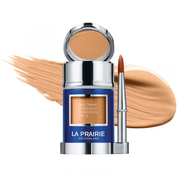 La Prairie Skin Caviar Concealer Foundation make-up a korektor SPF 15 odtieň NW-30 Honey Beige 30 ml