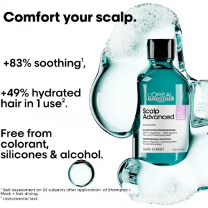 L’Oréal Professionnel Serie Expert Scalp Advanced šampón pre citlivú a podráždenú pokožku hlavy 500 ml