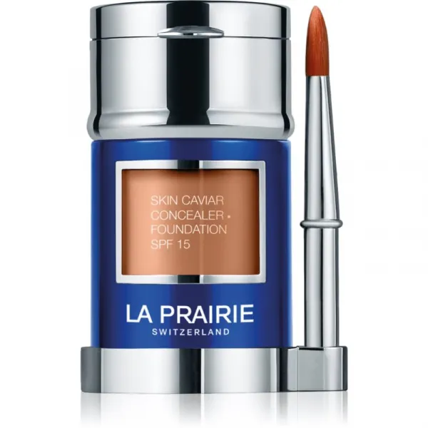 La Prairie Skin Caviar Concealer Foundation make-up a korektor SPF 15 odtieň W-30 Golden Beige 30 ml