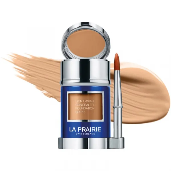 La Prairie Skin Caviar Concealer Foundation make-up a korektor SPF 15 odtieň W-30 Golden Beige 30 ml