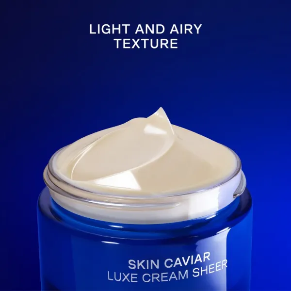 La Prairie Skin Caviar Luxe Cream Sheer luxusný spevňujúci krém s vyživujúcim účinkom 50 ml