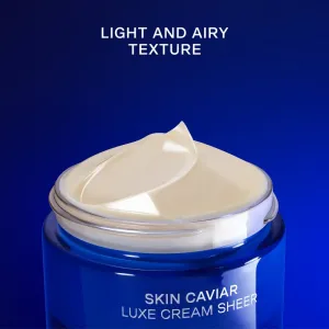 La Prairie Skin Caviar Luxe Cream Sheer luxusný spevňujúci krém s vyživujúcim účinkom 50 ml