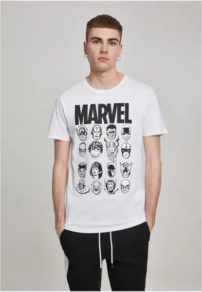 Marvel Crew T-shirt white