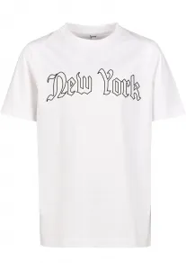 Children's T-shirt New York white